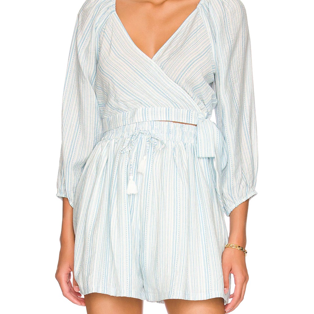 Bcbgeneration Wrap Blouse
